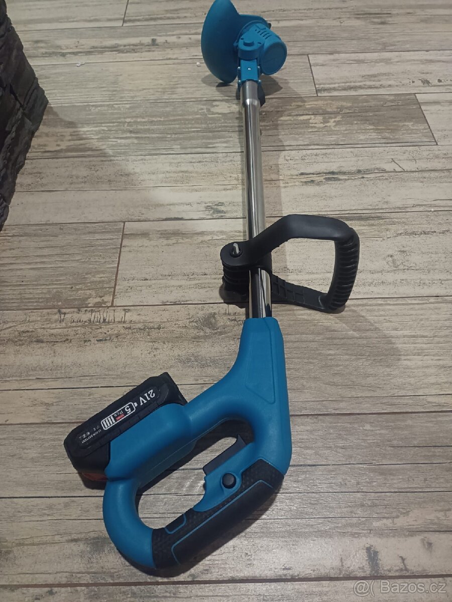 Nový elektrický křovinořez 2 baterie - 5