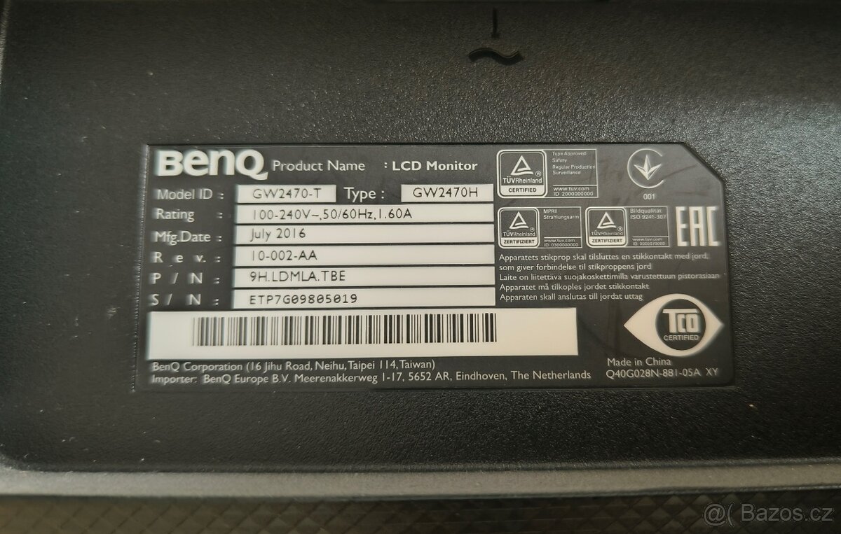 Monitor 24" BenQ GW2470H - 5