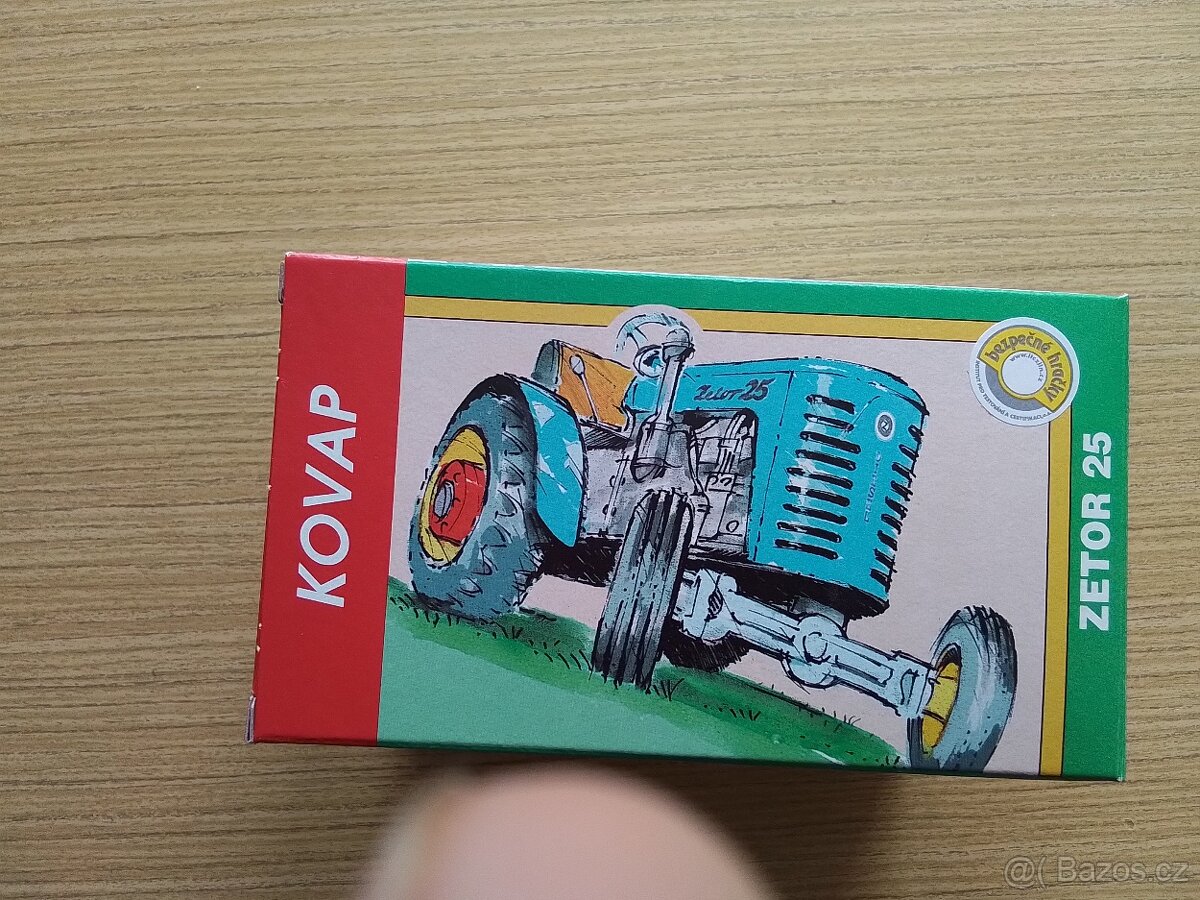 KOVAP Zetor 25 - Legendární plechový traktor - NOVÝ - 5