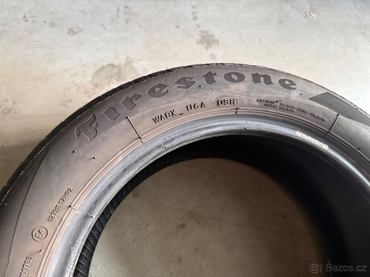 prodám letní pneumatiky 185/55/15 Firestone celá sada - 5