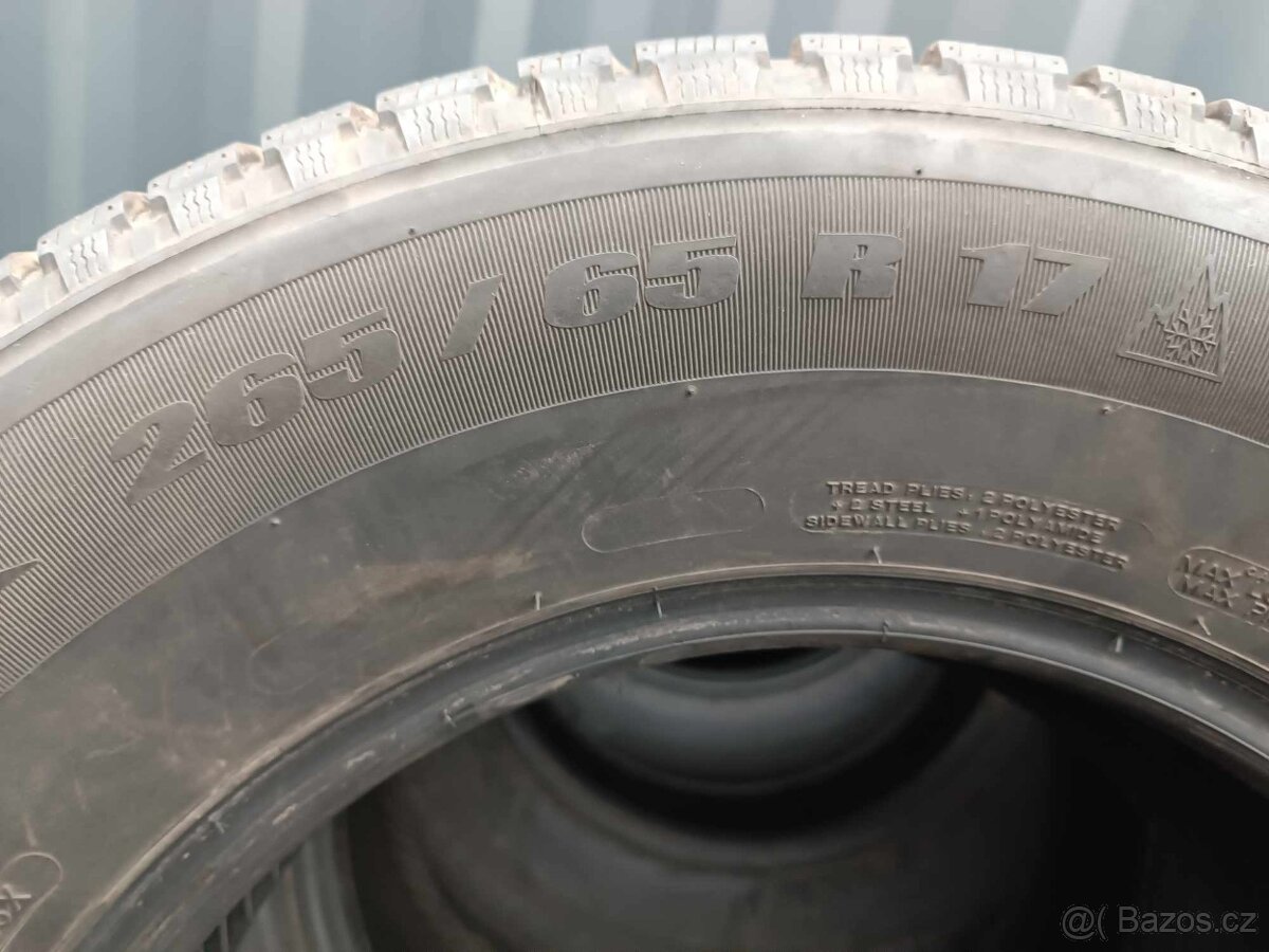 265/65R17 Michelin zimní sada