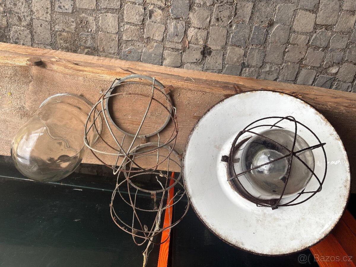 Prodám světla stará průmyslová - 5