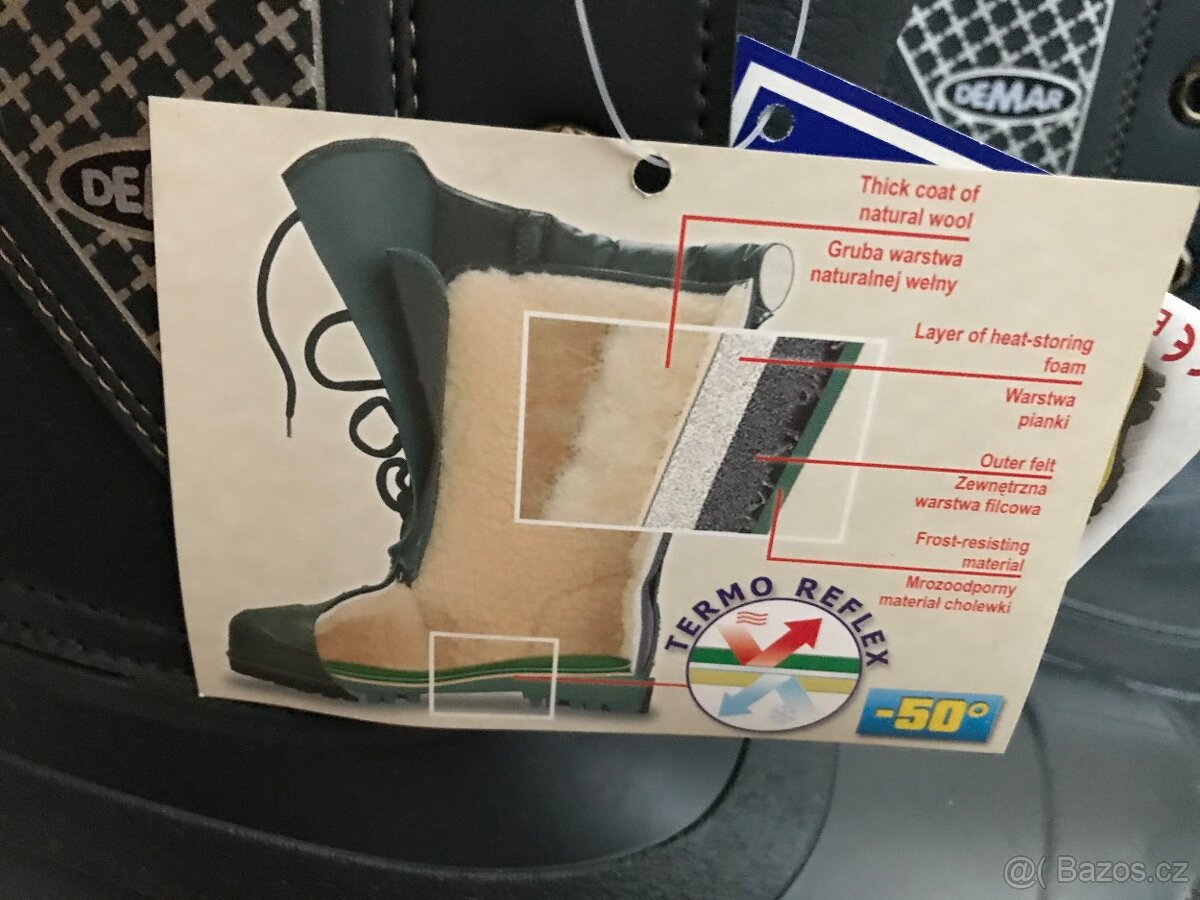 Demar Hunter holínky myslivecká lesnická pracovní obuv - 5