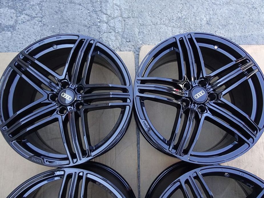 Alu disky na Audi černé, 19", 5x112, ET 42, šířka 8,5J - 5