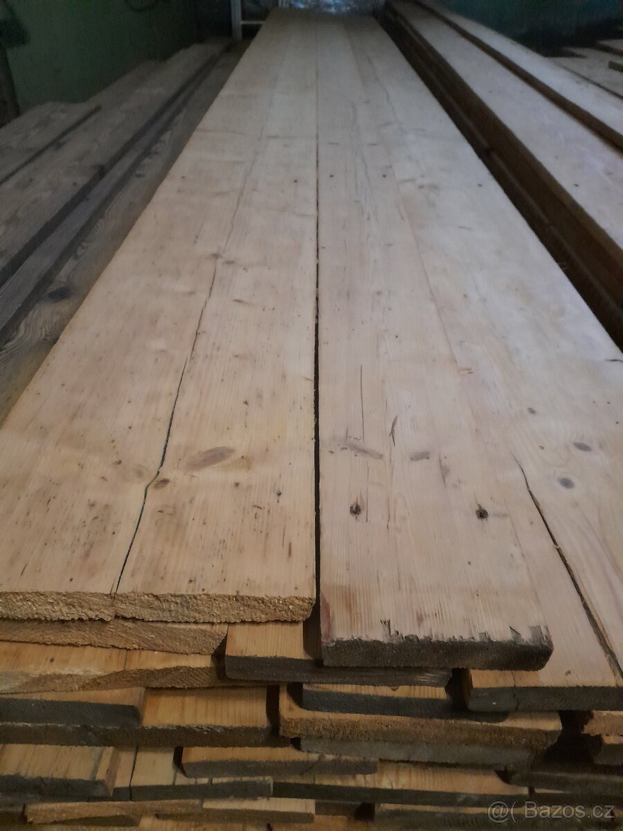 Prodám stará podlahová prkna. - 5