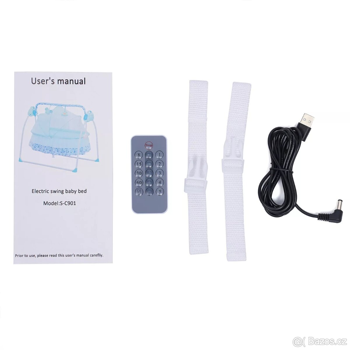 Nová elektrická kolébka (khaki) - 5