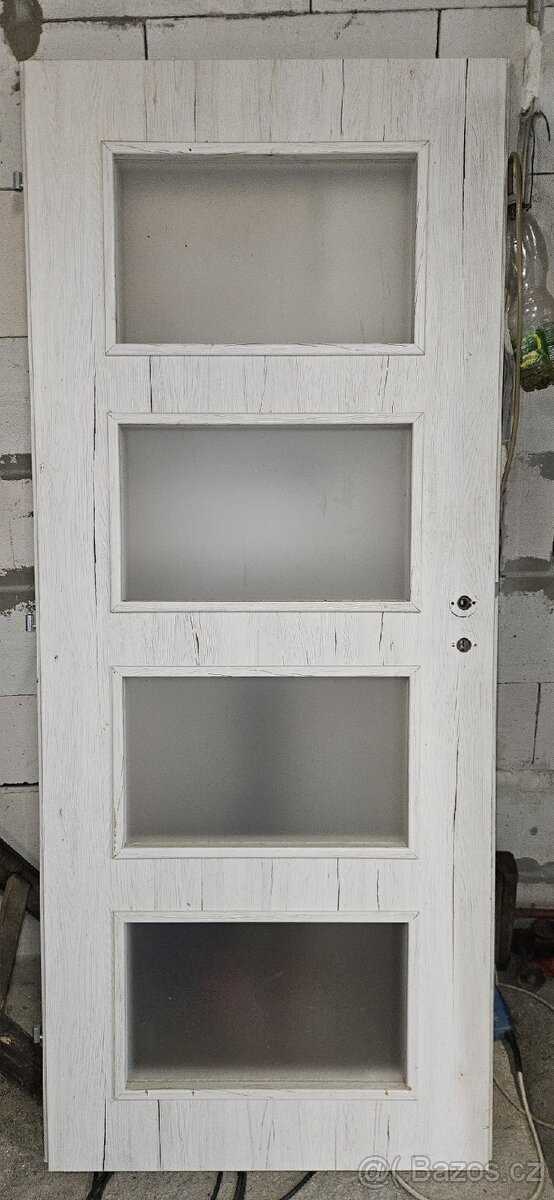 2x dveře s obložkami Hornbach dub sněžný - 5