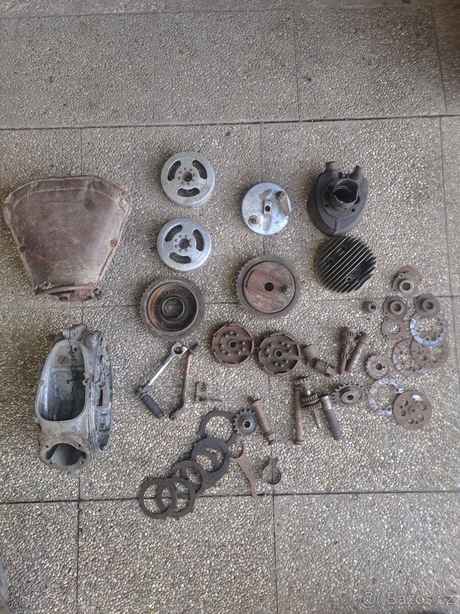 čz 150 C atd.soubor dílu - 5