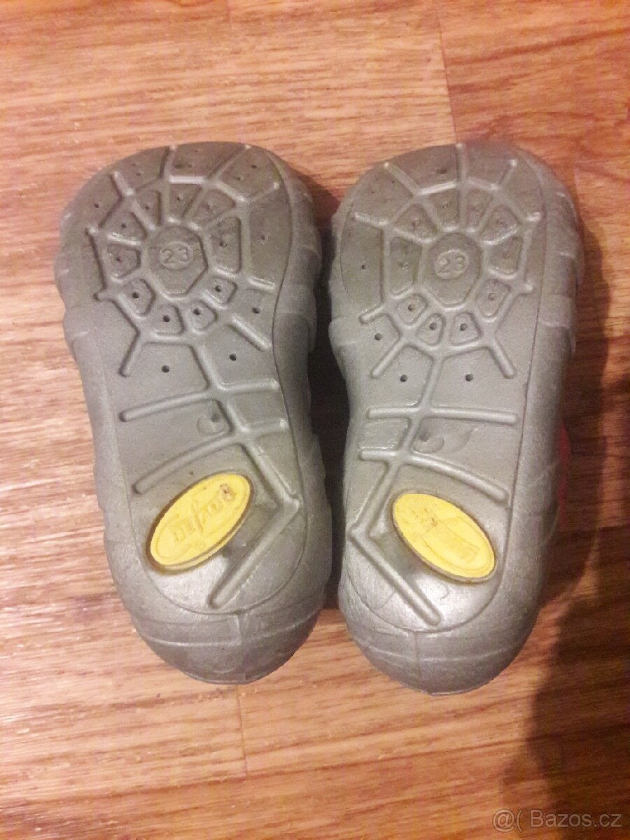 Dívčí bačkorky/sandálky Befado v.23 - 5