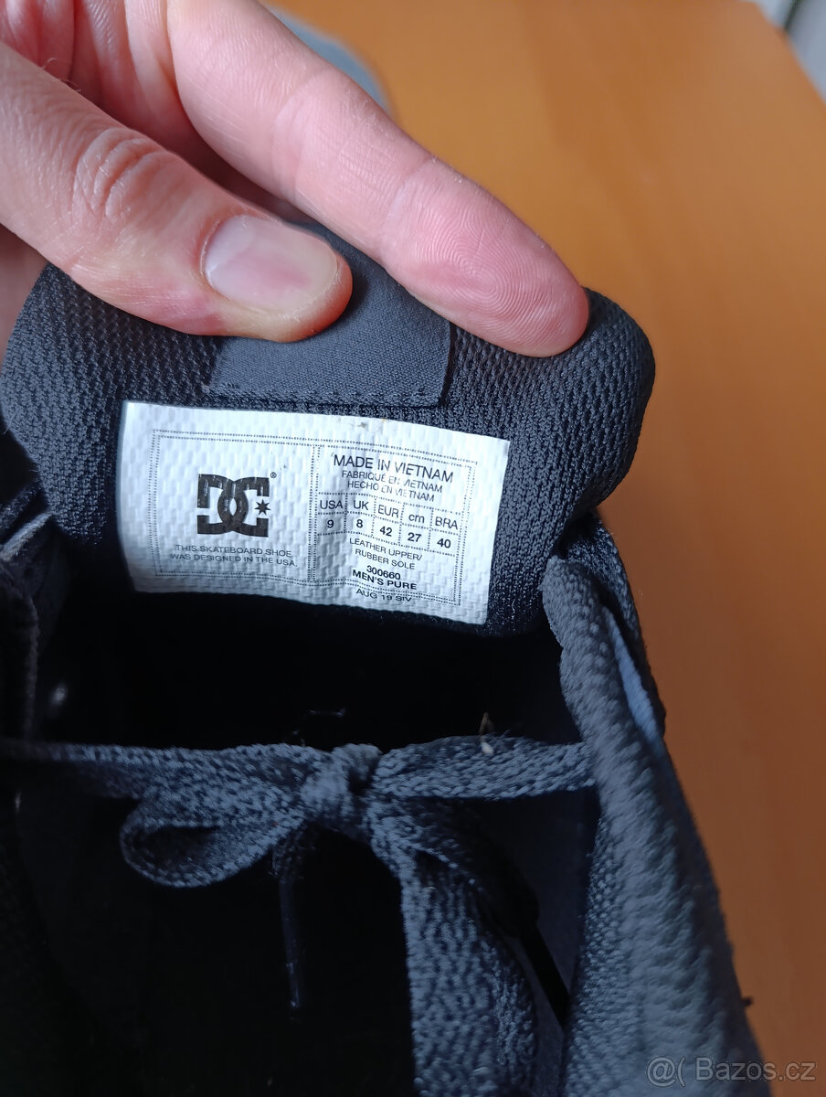 skejtové boty DC (velikost 42) - 5