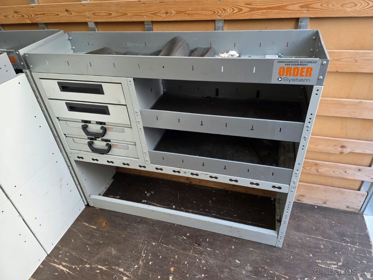 Regály do dodávky - ponk do dodávky - 5