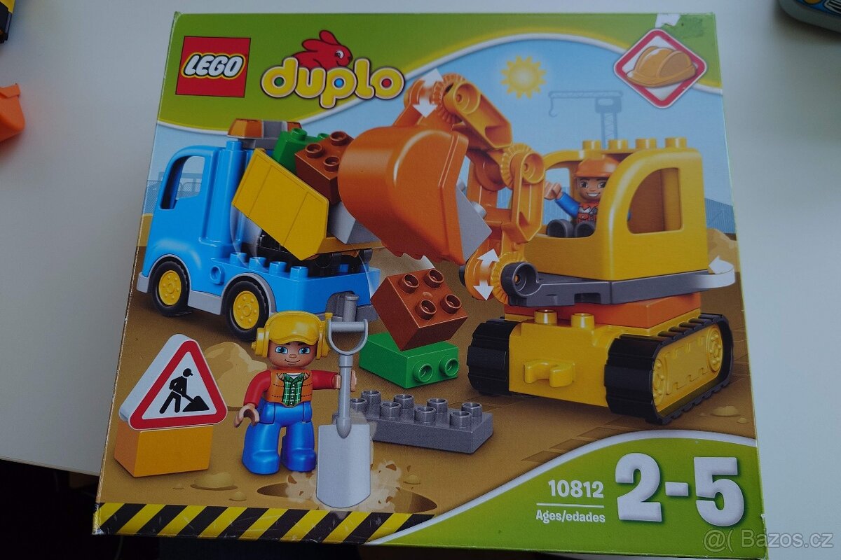 LEGO Duplo 2 stavebnice Bagr + Traktor - 5