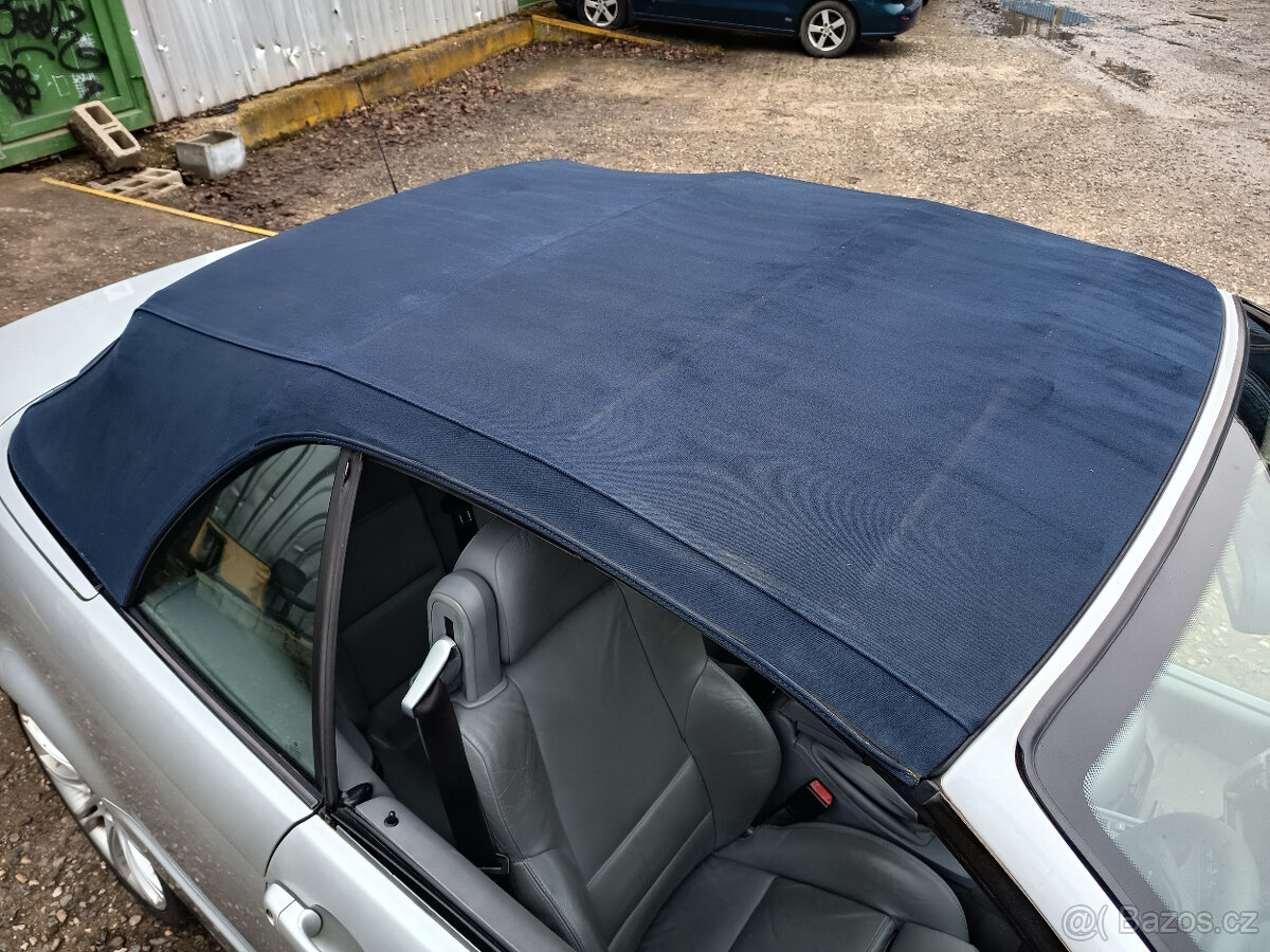 BMW E46 MODRÁ STŘECHA CABRIO - 5
