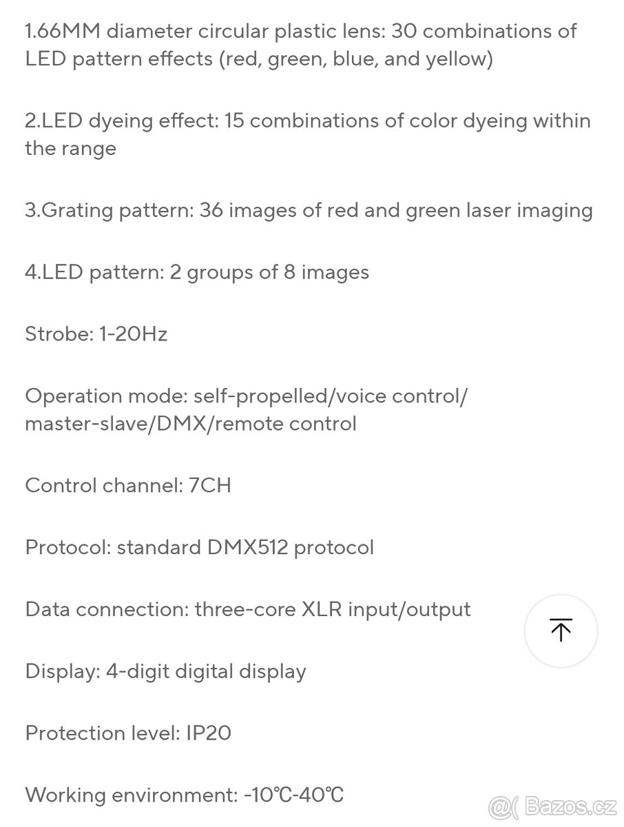 Mini větelný efekt 5in1 - 5
