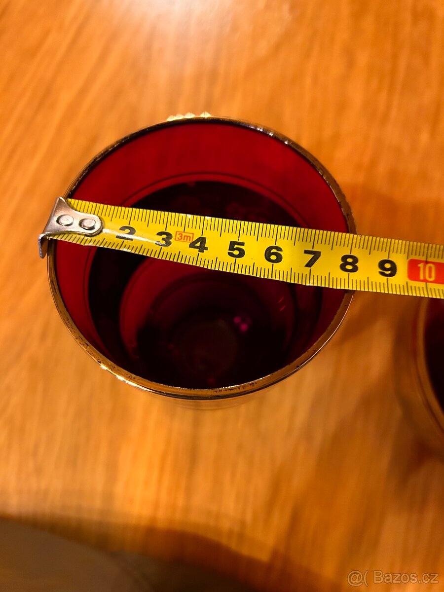 Váza a miska z Borského skla, cena za 1 ks - 5