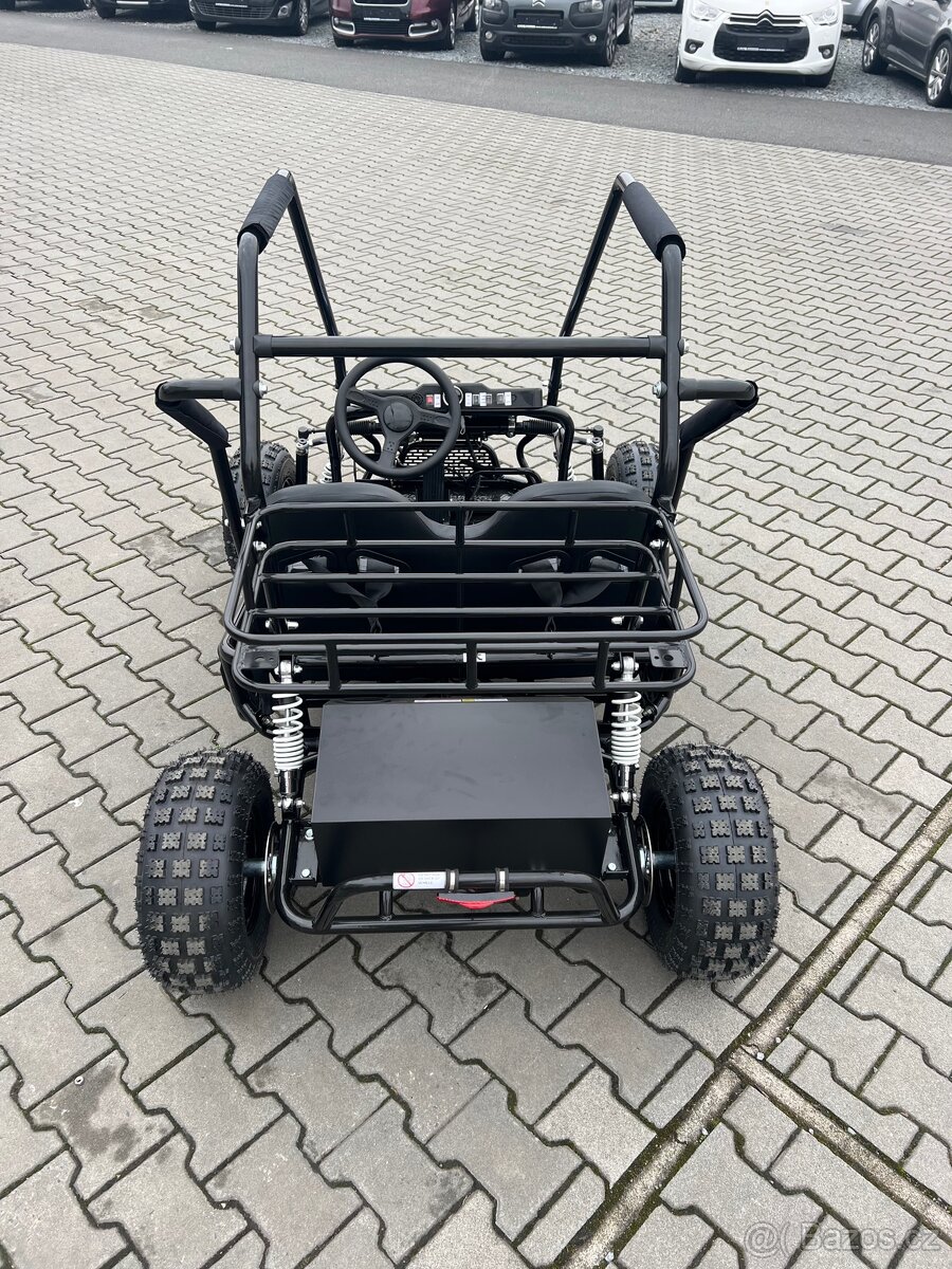 Nová Dětská elektro Buggy až 2500w 2 Mista Modrá - 5