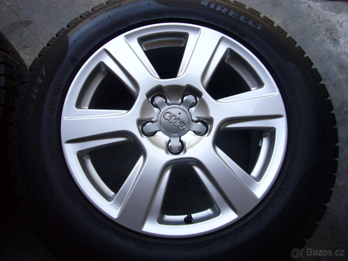 ZIMNÍ ALU KOLA orig.AUDI Q3-VW TIGUAN-Š.KODIAQ 17" 5x112 7 - 5