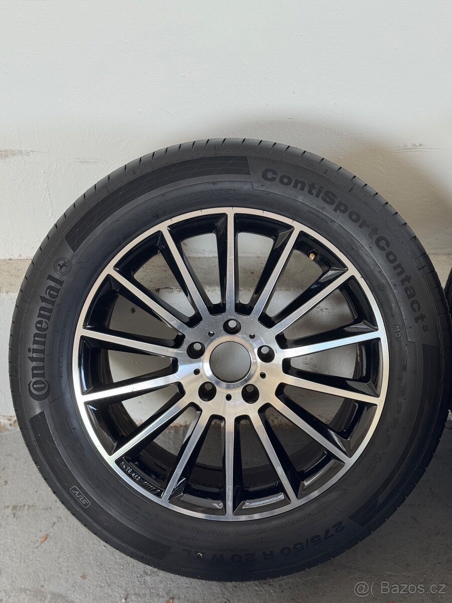 5x130 Original Mercedes AMG R20 disky G class + 275/50R20 - 5