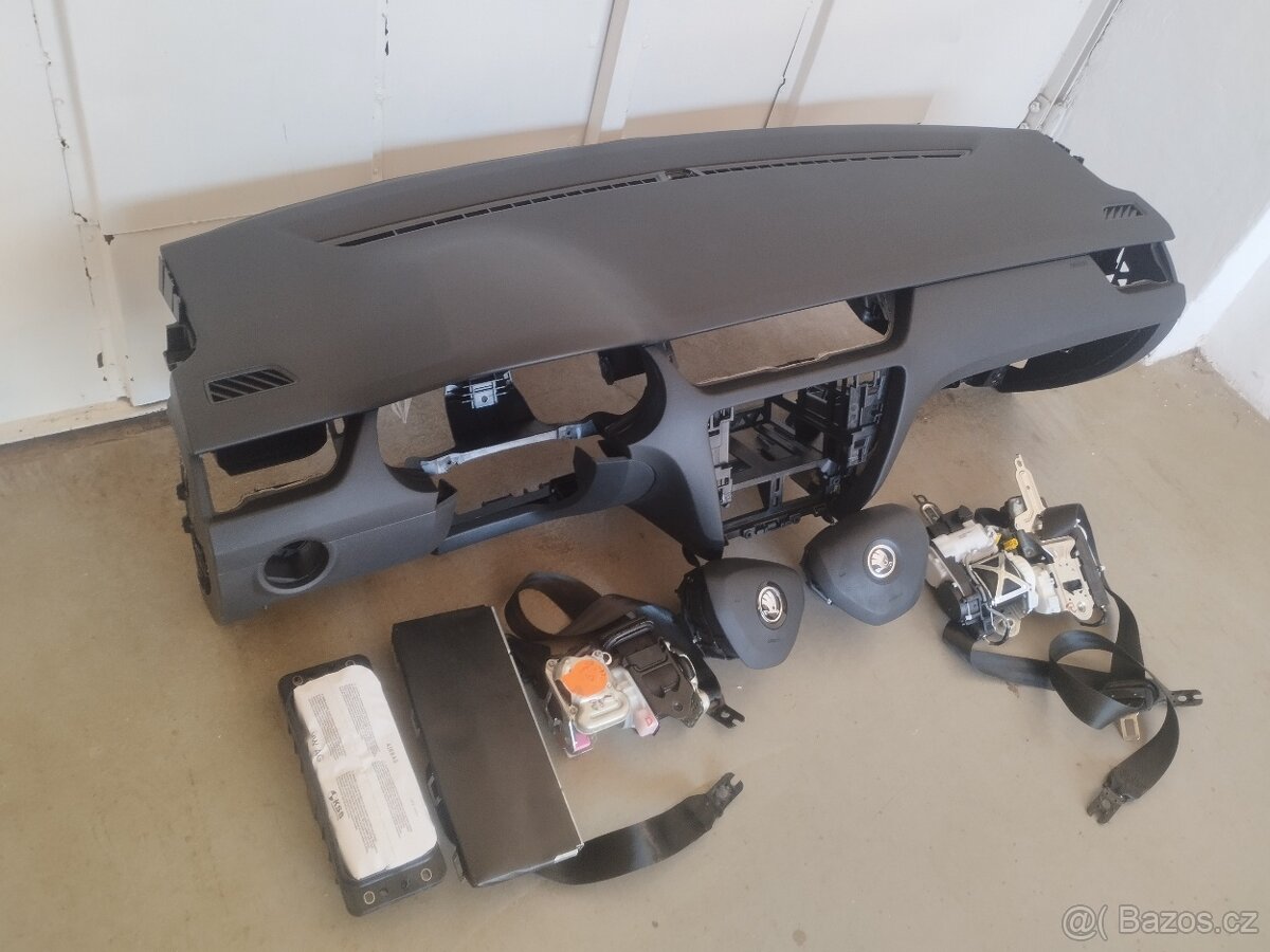 Airbagová sada Škoda Octavia 3 - 5