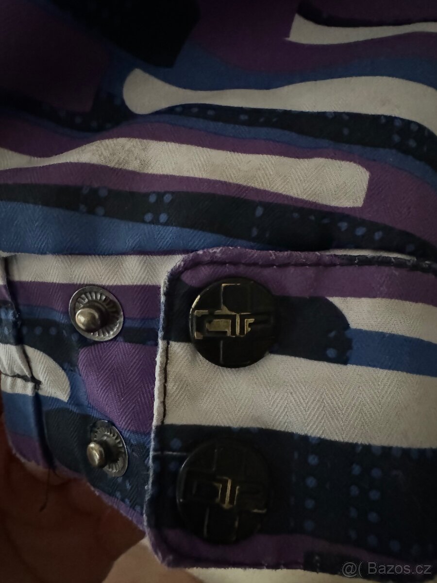 Alpine pro bunda fialová - 5