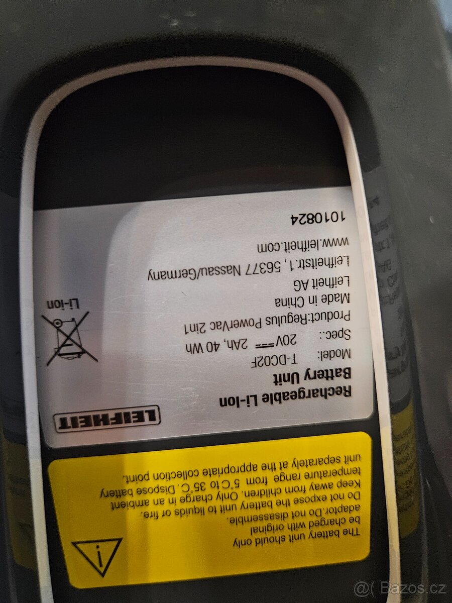 Leifheit vysavač Regulus PowerVac 2in1 - 5