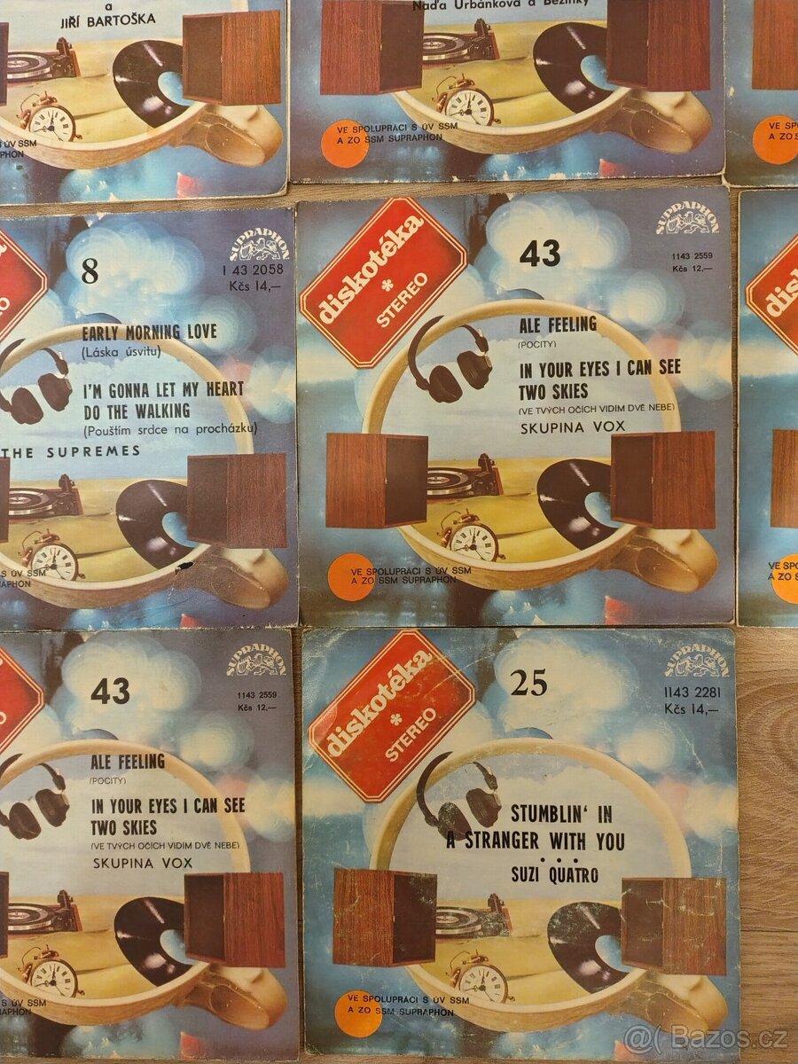 Edice Diskotéka - 15 SP desek, 20 Kč/kus - 5