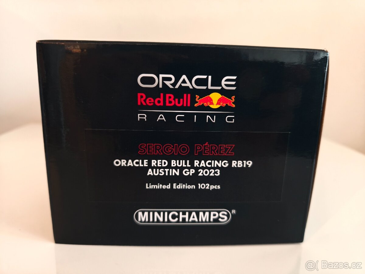 F1 Redbull RB19 Austin 2023 Perez, 1:18 Minichamps 102 ks - 5