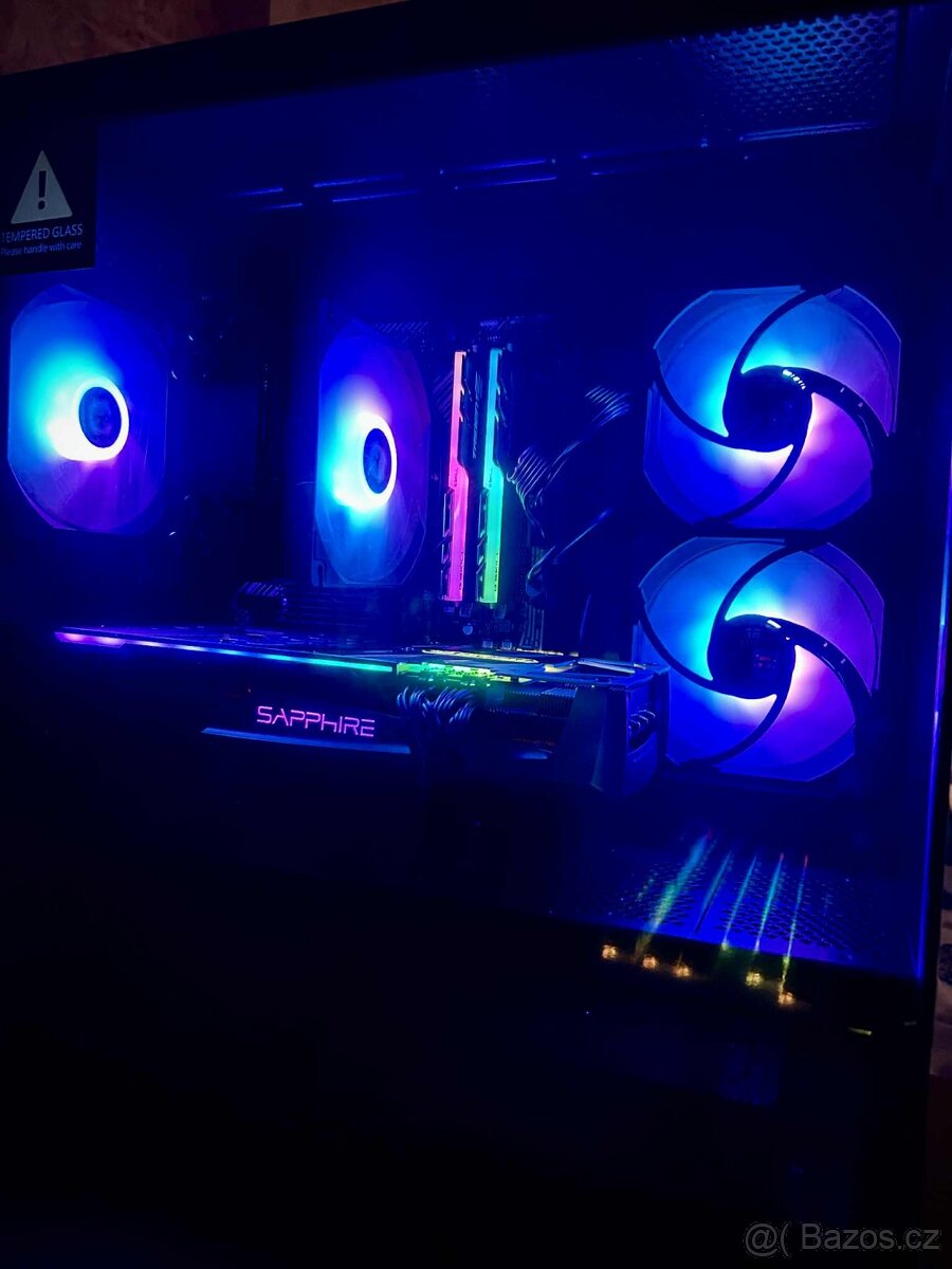 Herní PC - RX 5700 XT, Ryzen 5 3600, 16GB RAM, 1TB SSD - 5