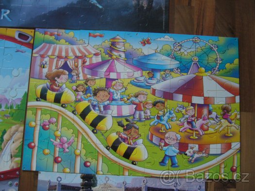 SUPER AKCE-OBRÁZKY-PUZZLE-5X - 5