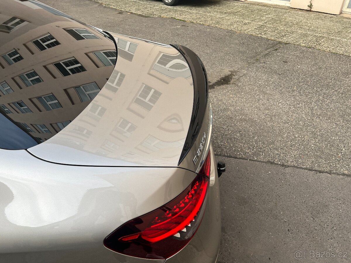Spoiler AMG styl na Mercedes E class - W213 - černý lesk - 5
