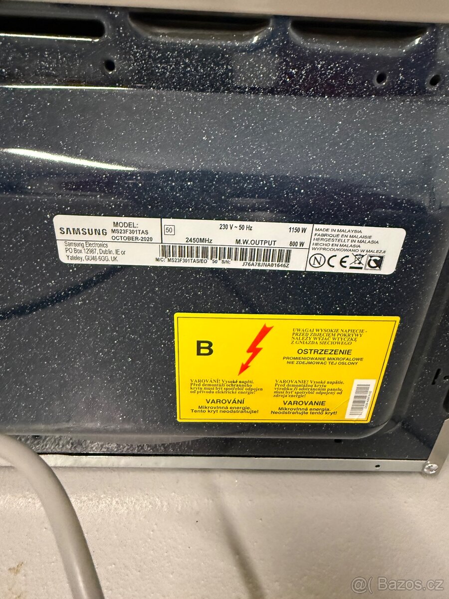 Mikrovlnná trouba Samsung MS23F301TAS - 5