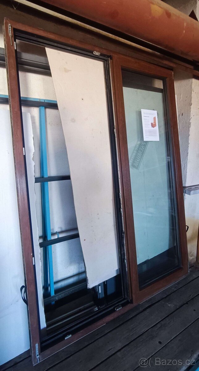 Dvoukřídlé balkonové dveře - 5