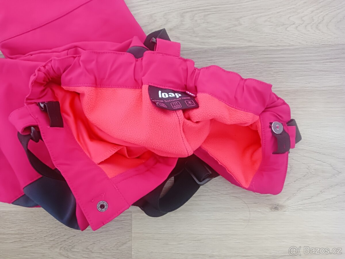 Softshellové kalhoty LOAP vel. 134-140 - 5