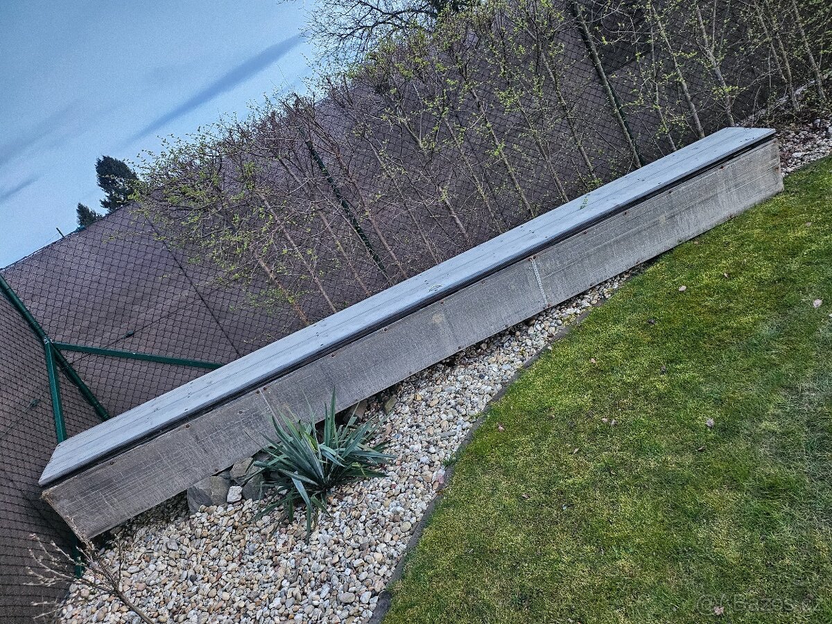 Zastřešení bazénů plachtou + naviják - 5