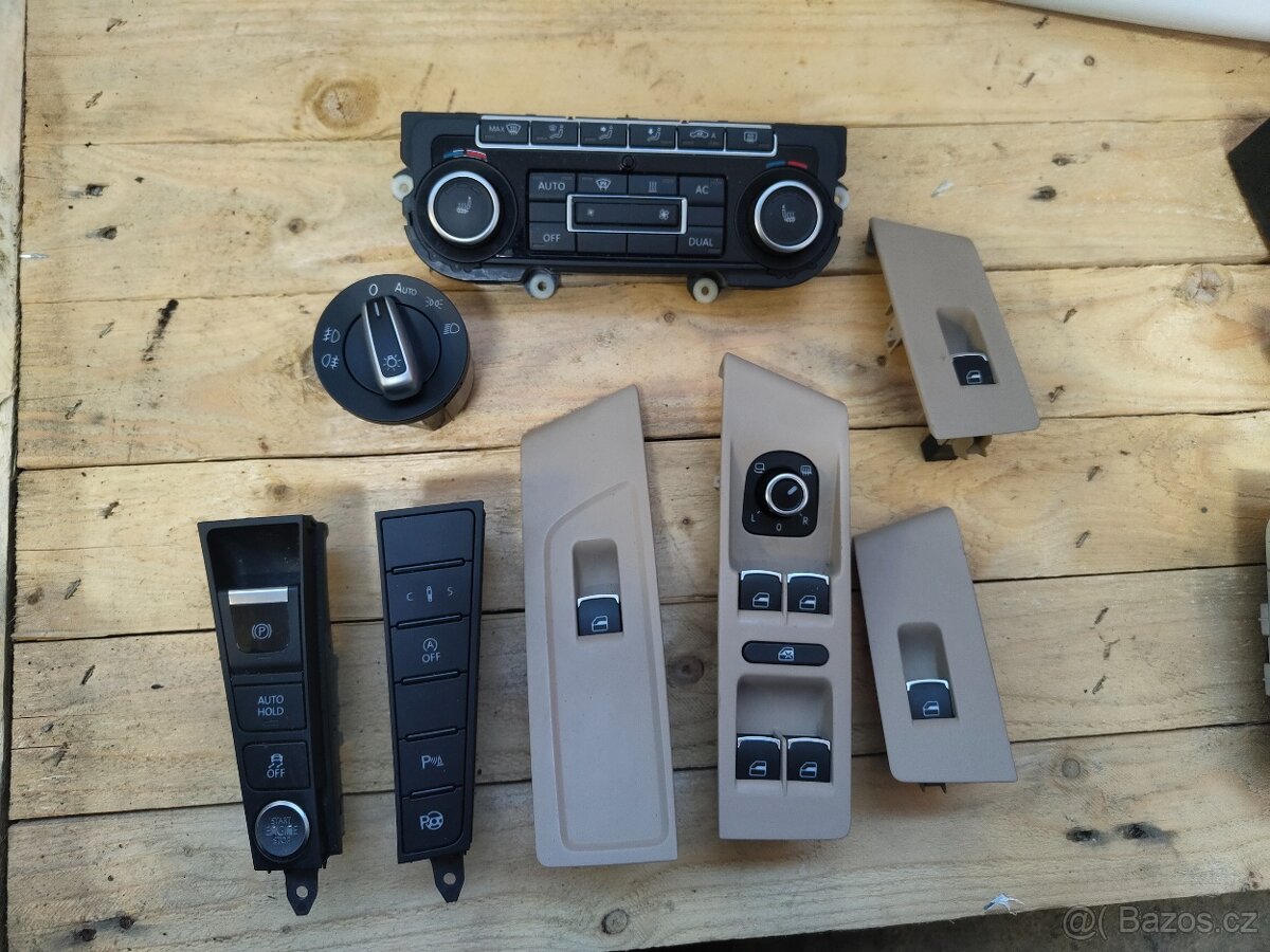 Díly interiéru Passat B7 - 5