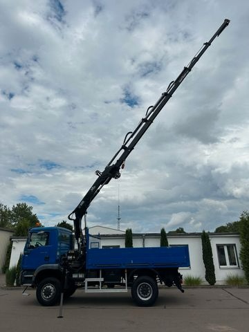 MAN TGM18.290/4x4/Jeřáb/ 21m /naviják/drapák/valník