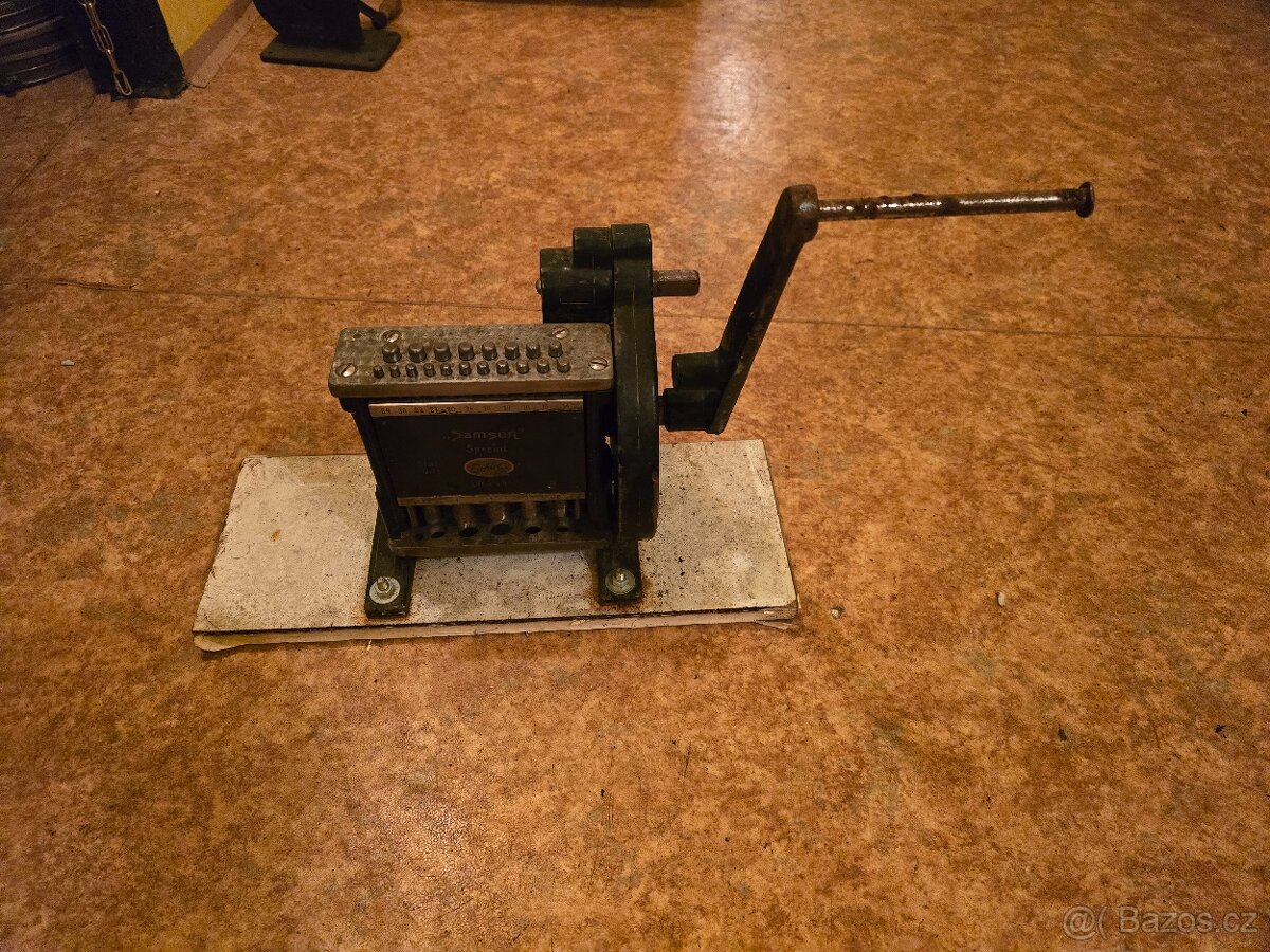 Stary zajímavý stroj SAMSON vybavení pro zubaře - 5