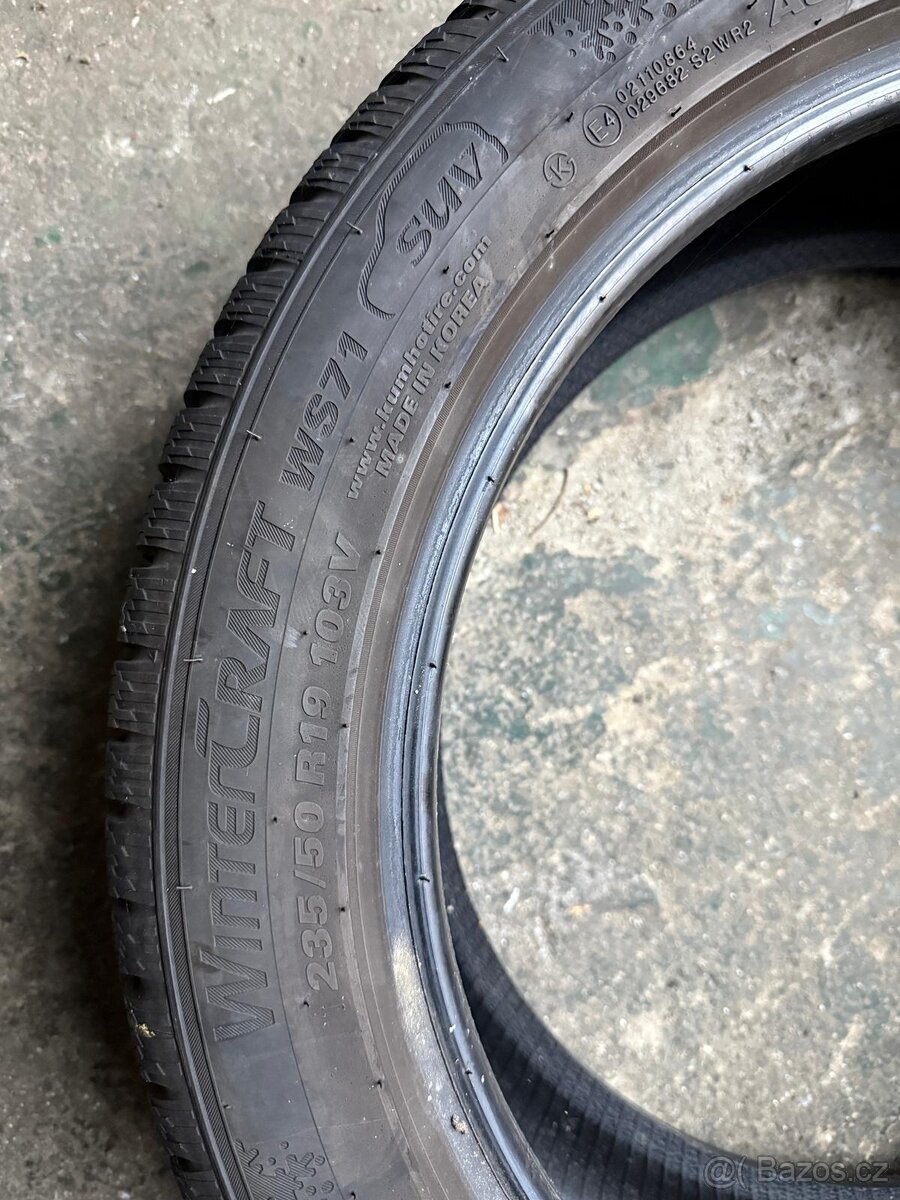 235/50R19 zimní pneu Kumho - 5