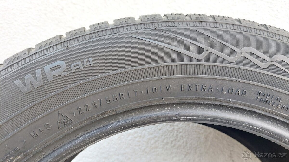 4x zimní pneu 225/55 R17 101V XL - 5