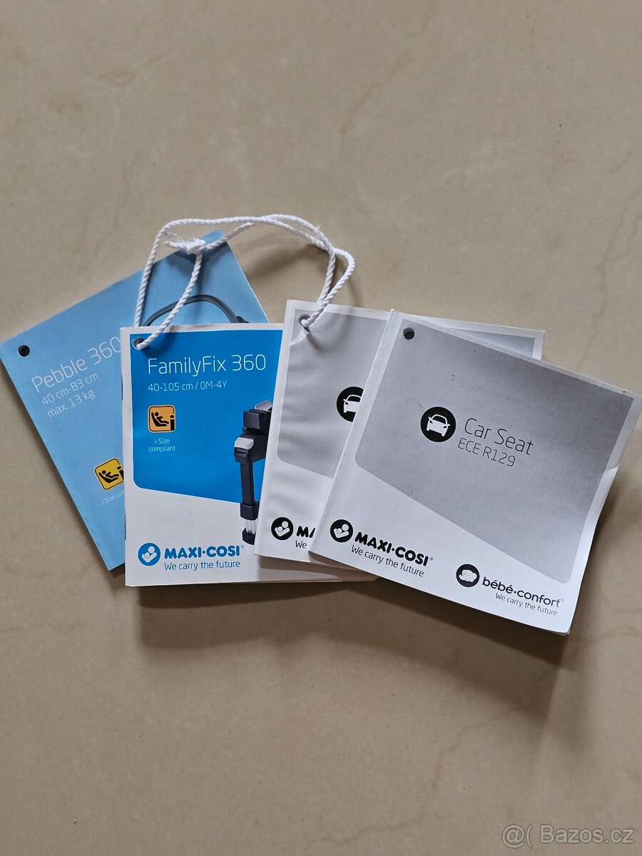 Autosedačka + vajíčko Maxi-Cosi Pearl 360 + základna - 5
