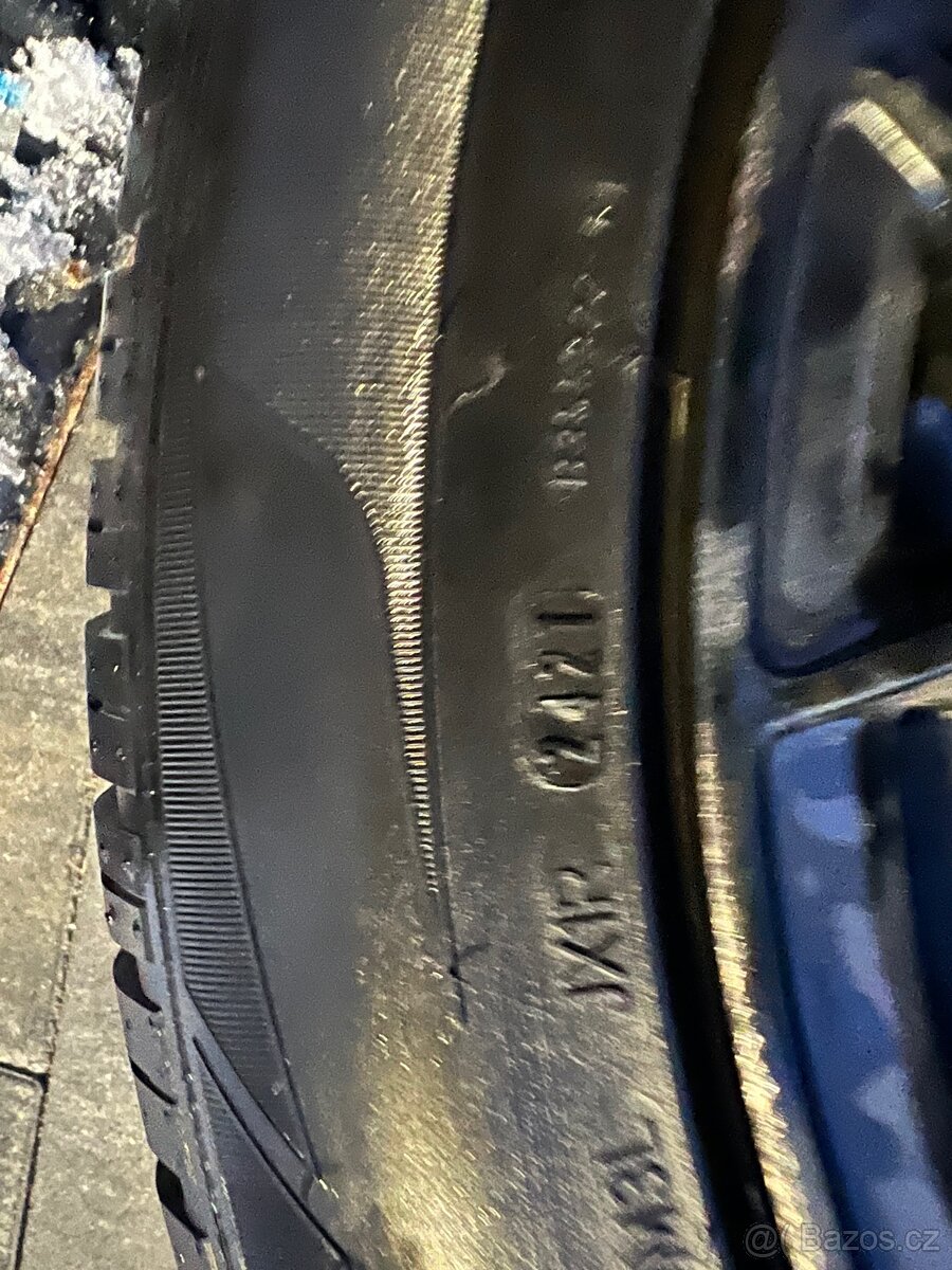 Alu kola 5x112 r18 zimní Dunlop 235/55/18 - 5