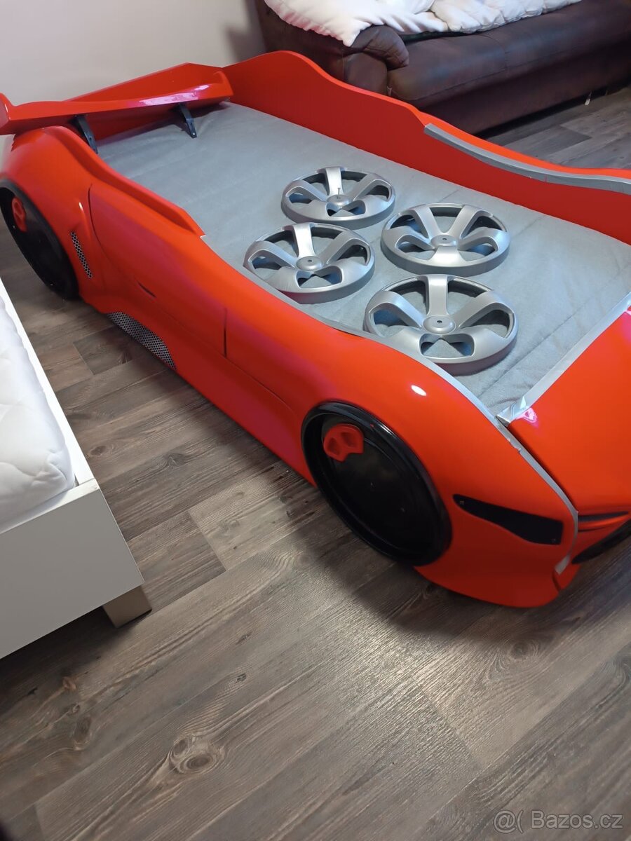 Dětská postel - závodní auto - 5