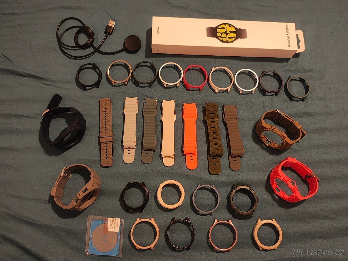 Samsung Galaxy watch 6 LTE 44mm + příslušenství - 5