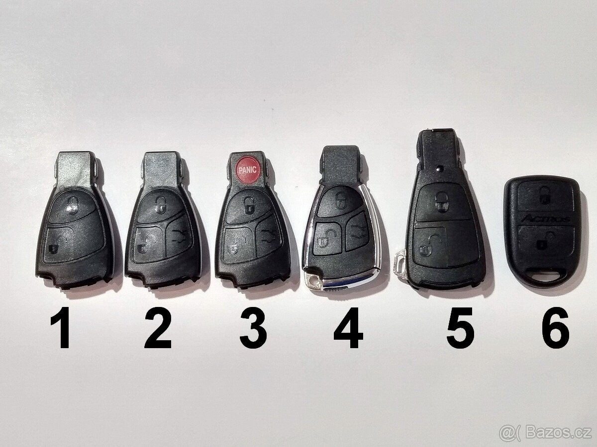 Smart_mercedes autoklíč obal klíče - 5