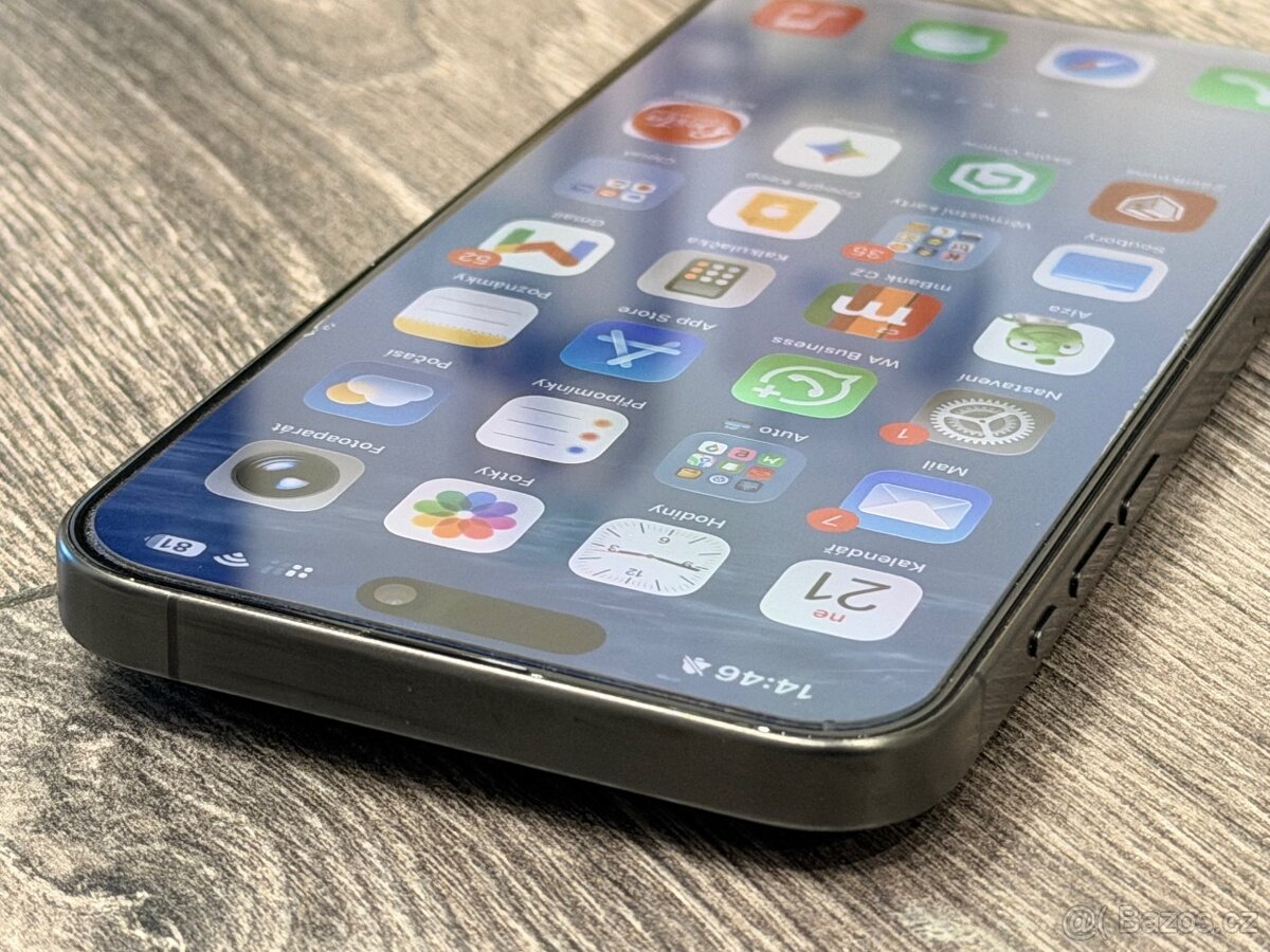 Apple iPhone 15 PRO MAX 512GB šedý - TOP STAV - 5