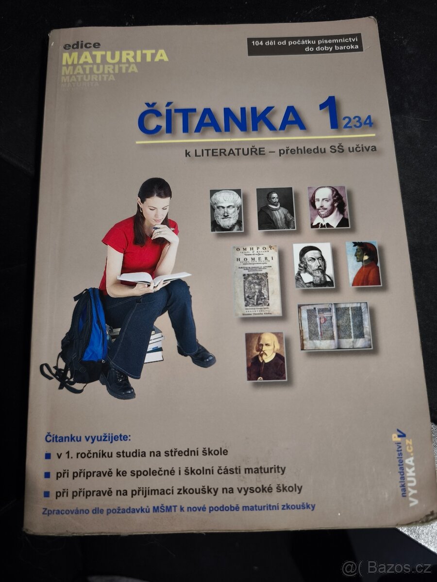 Prodám učebnice Literatura, Čítanka - 5