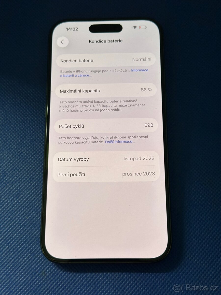 iPhone 15 Pro 256GB Black Titanium, 1 rok záruka - 5