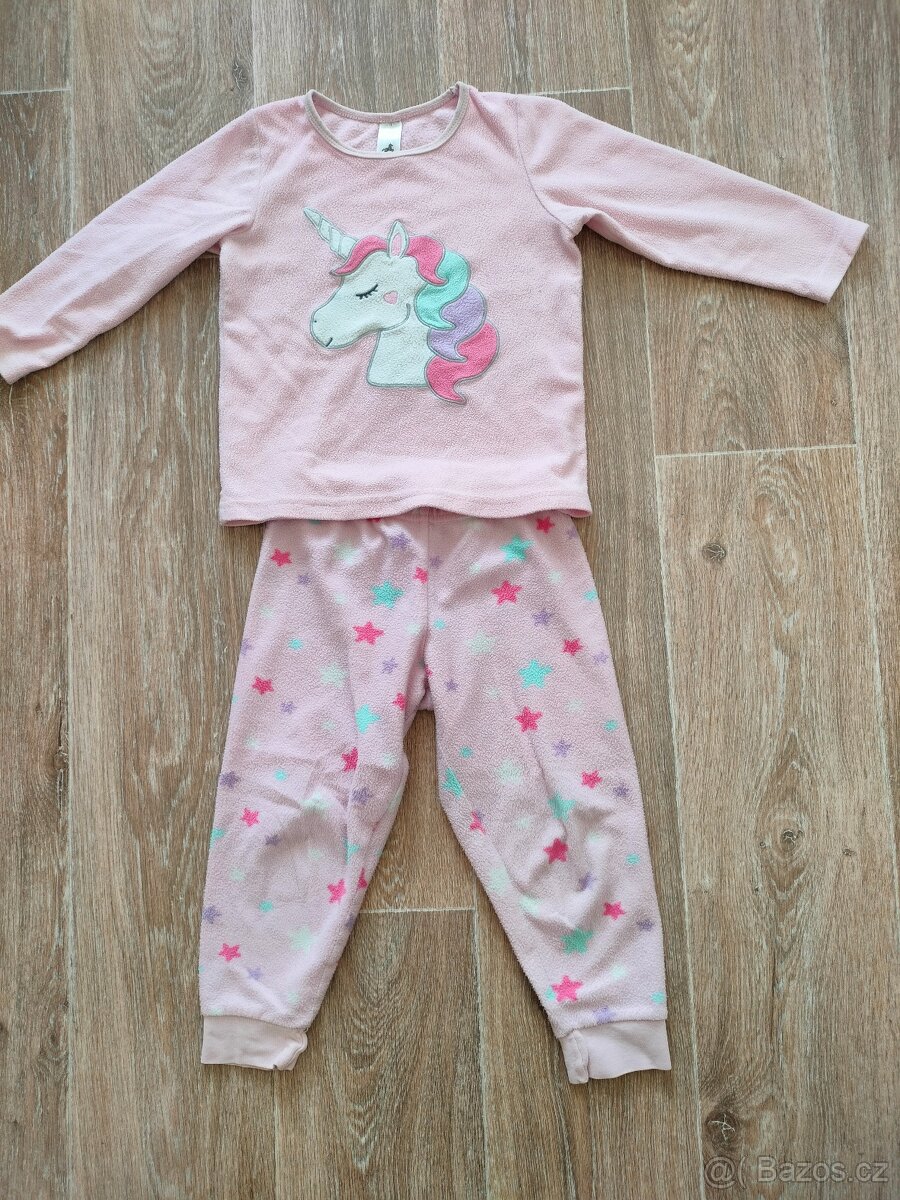 Dětské teplé pyžama vel. 98 - 5