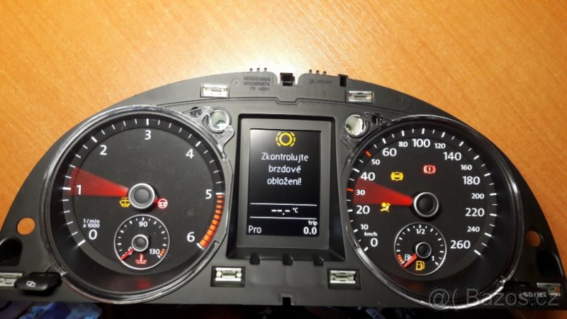 Budíky passat B6 / B7 / CC / Alltrack - plně grafické - 5