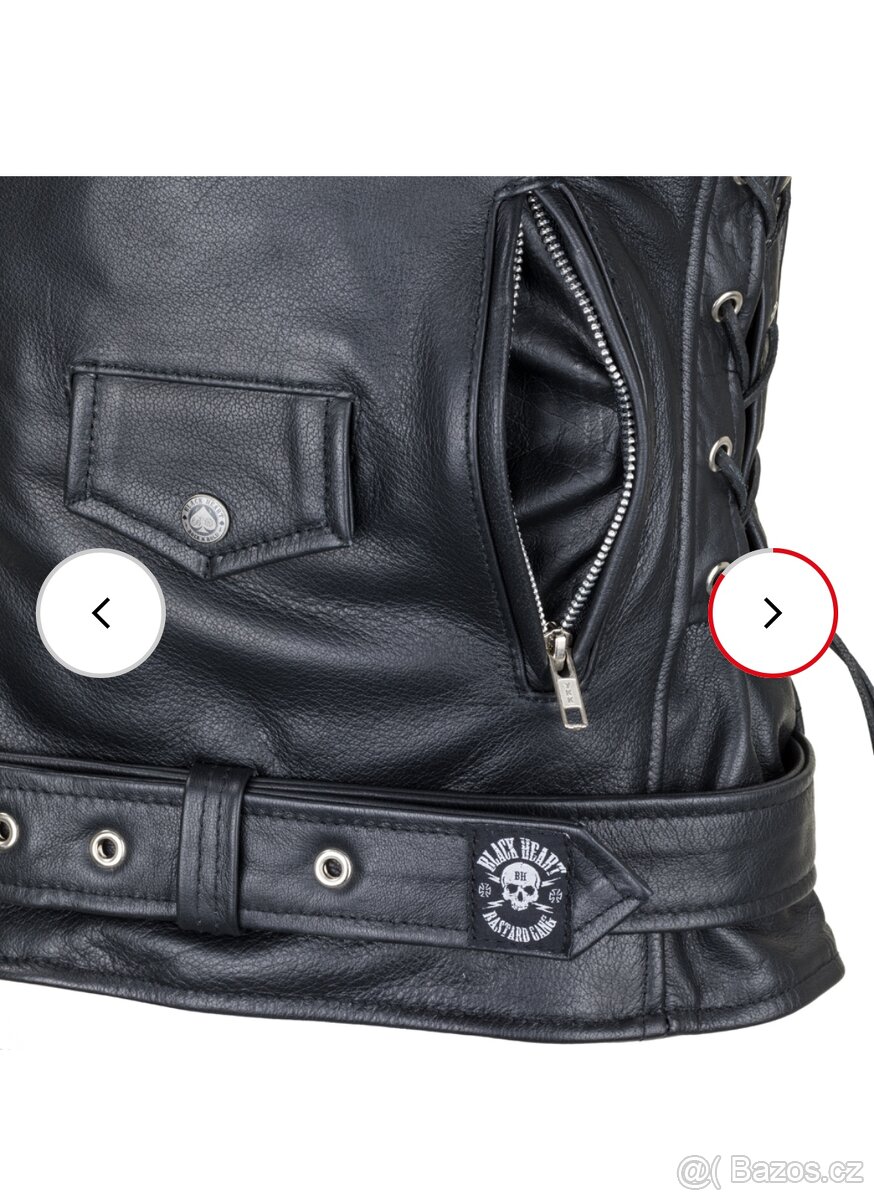 Kožená bunda křivák - 5